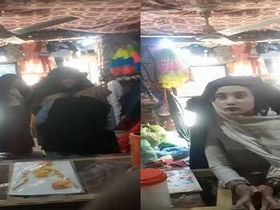 Pakistani girls enjoy intimate moments with the shopkeeper