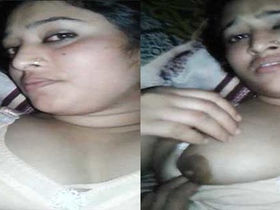 Sweet Indian bhabhi indulges in foreplay before sex