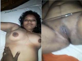 Hot Tamil wife gets her breasts and pussy fondled by her loving husband