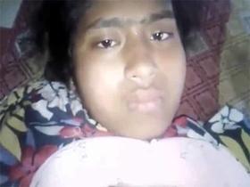 Bangla teen masturbates with a vibrator in steamy video