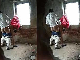 Indian wife from Rajasthan gets doggy style action