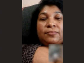 Desi bhabi's intimate video call performance