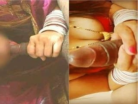 Busty wife gives a blowjob and gets a facial in HD video