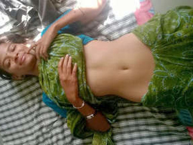 Cute Indian girl gives a BJ and fucks herself with her fingers