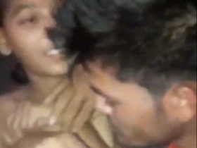 Loving couple's romantic porn video with music