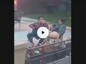 Secret oral encounter at a dining establishment in Lahore