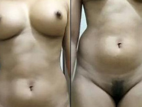 Indian babe bares all for her guy friend