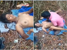 Tamil amateur couple's outdoor fucking in exclusive video