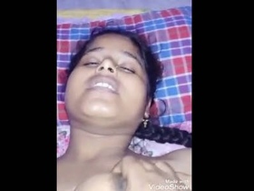 Desi babe with a sexy face gets fucked hard