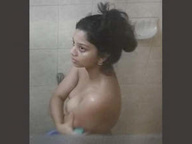 Stebro's secret footage of a stunning Indian beauty bathing