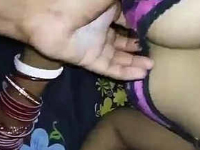 A newly married Indian wife gives a passionate blowjob