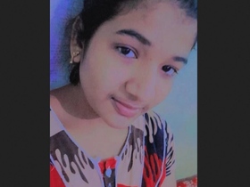 Indian girl proudly displays her curves and reveals herself