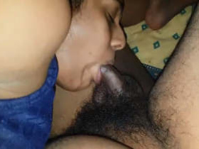 Part 1 of Bhabhi's Sensual Blowjob and Fucking Videos