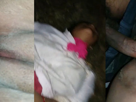 Desi village babe gets fucked in the open air at night