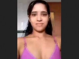 Indian sister's seductive performance in the restroom
