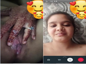Indian Desi bares her breasts and intimate area in part one