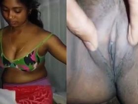 A married couple from a village engages in romantic activities at midnight