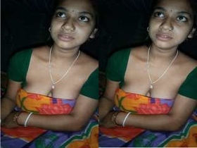 Lustful Desi wife gets naughty with her husband in part 4