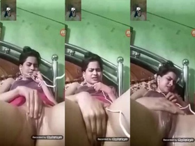 Bangladeshi woman records herself in live video and takes selfies
