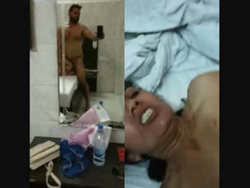 Loud moaning from Desi woman as she gets fucked hard