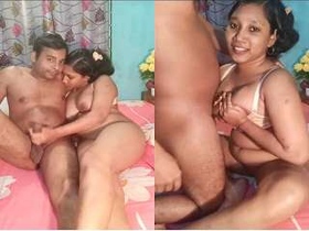 Indian couple indulges in passionate lovemaking and intercourse