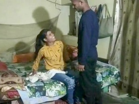 Sensual Desi lover in action