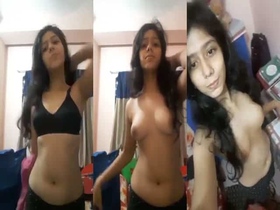 Bangladeshi babe flaunts her naked body in video