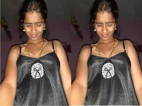 Busty Tamil bhabhi flaunts her assets in part 1 of a steamy video