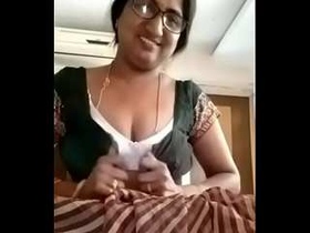 Big-breasted Bhabi from a Desi village flaunts her assets in a titillating video