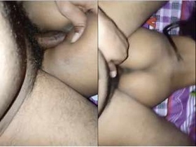 Part 1 of a sexy Indian girl's oral and vaginal action
