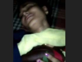 Sensual encounter of Bengali spouses in their bedroom