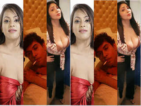 Rajsi Verma's hot threesome: A must-see live porn show