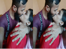 Amateur desi boss and guru have a threesome with their wives in part 3