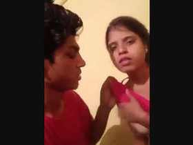College girl's romantic encounter with a desi boyfriend