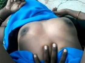 Indian girlfriend's outdoor sexual encounter