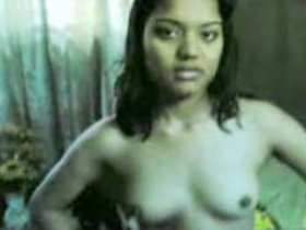 Indian college student strips and misbehaves on film