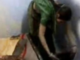 Desi Aunty's big ass takes center stage in home sex video!