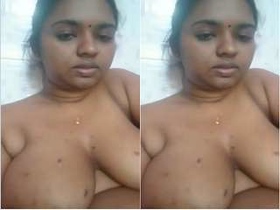 Busty Indian babe flaunts her curves and moist pussy in Part 6
