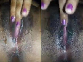 Indian spouse self-pleasuring and experiencing female ejaculation
