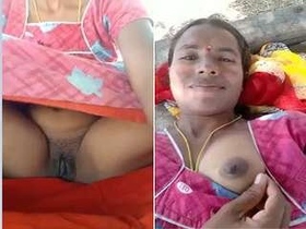 College girl's big boobs and pussy on display