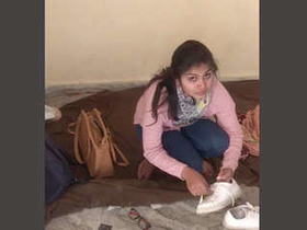 Indian lover discovered outdoors