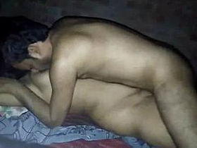 Desi wife gets rough sex from husband at night
