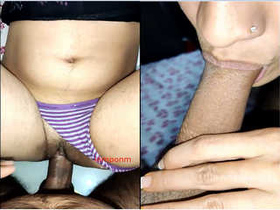 Part 2 of Poonam Bhabhi's amateur porn video featuring blowjob and fucking