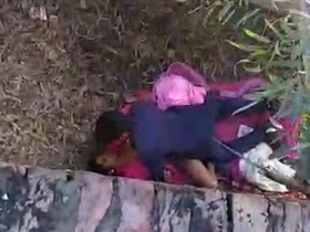 Outdoor sex video of college lovers in Dehati
