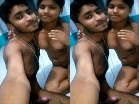 Horny lover captures nude video of mistress in romantic encounter