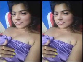 Exclusive video of a Tamil girl filming herself
