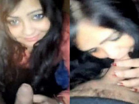 Desi girl nearly passes out as boyfriend forces dick into her mouth