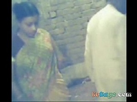 Amateur Indian couple's wild sex tape featuring neighbor