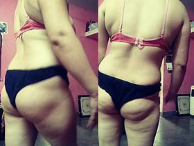 Sexy wife performs a dance to Dilbar song for her husband