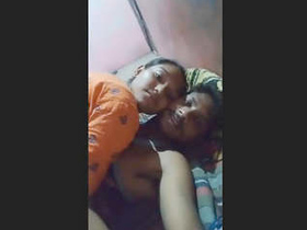 Indian couple enjoys freeing and riding each other's dicks